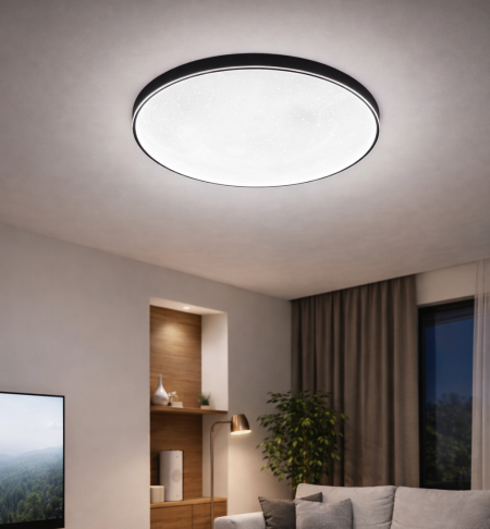 جلوب ليد سقف اطار أسود